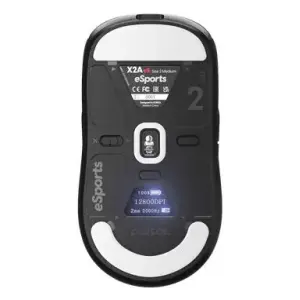 Мышь беспроводная Pulsar X2A eS Size2 4K Black (PX2AES21) UA