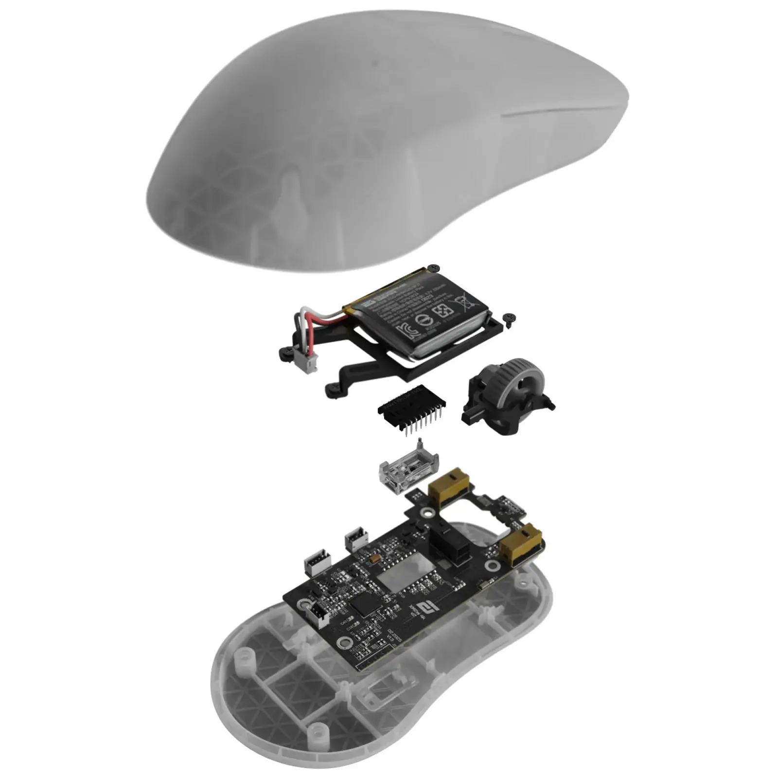 Миша ігрова бездротова Endgame Gear XM2w 4k v2 , білий (прозорий) (PGW-EG-MOU-082) UA