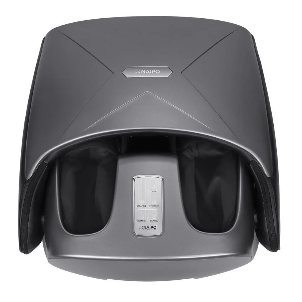 Масажер NAIPO Foot and Calf 2 in 1 Massager для ніг з підігрівом, вібрацією та функцією масажу Шиатцу MGF-3600 UA