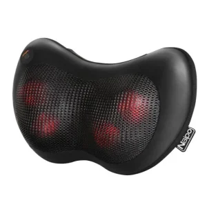 Масажер-подушка NAIPO Shiatsu Pillow Massager with Heat for Back and Neck для плеч та шиї з підігрівом та додатковою функцією масажу Шиатцу MGP-129A UA
