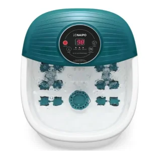 Спа-массажер для ног с подогревом NAIPO XKAM-SPA18 Green (MASSAGER FOOT SPA) UA