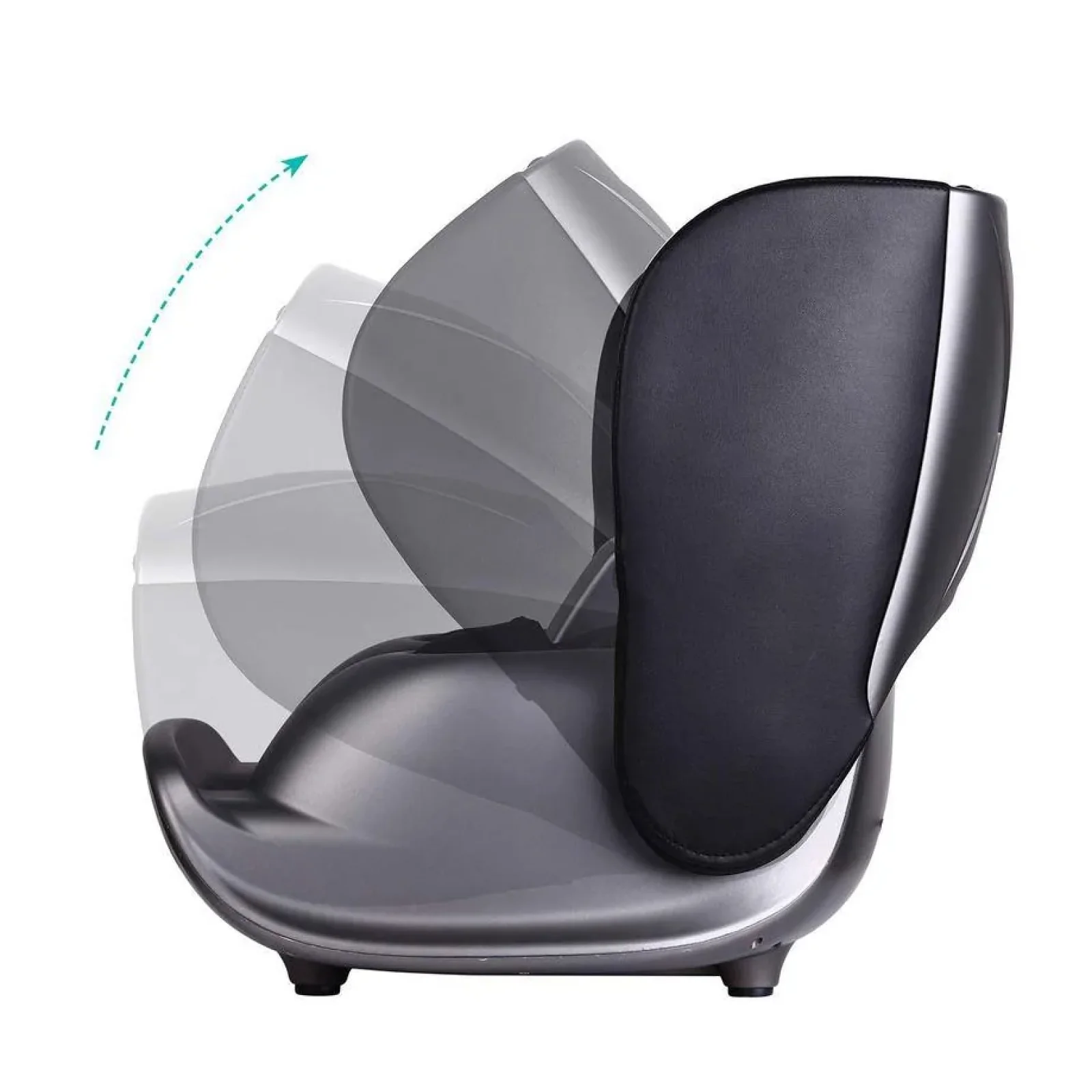 Масажер NAIPO Foot and Calf 2 in 1 Massager для ніг з підігрівом, вібрацією та функцією масажу Шиатцу MGF-3600 UA