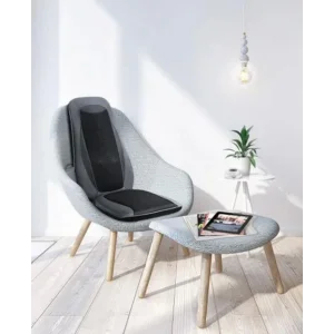 Масажна накидка на крісло NAIPO Neck & Back Massager з підігрівом, вібрацією та функцією масажу Шиатцу MGBK-2606H UA