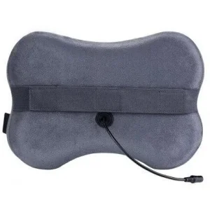 Масажна подушка NAIPO Back and Neck (Ultra-soft Plush Fabric) для спини та шиї з підігрівом та додатковою функцією масажу Шиатцу MGP-129M UA