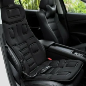 Масажна накидка на крісло NAIPO Portable Seat Cushion with Vibration and Heat з підігрівом та вібрацією (MGC-168) UA