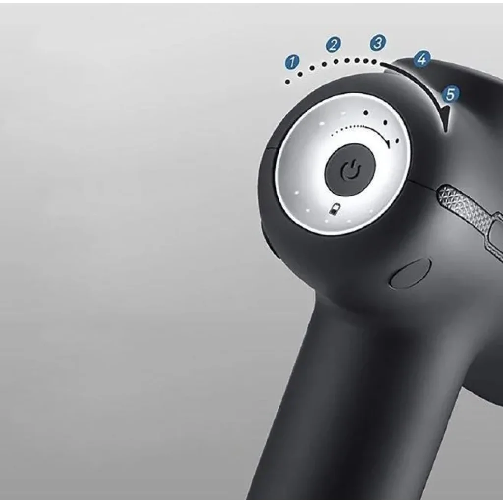 Масажер перкусійний ручний NAIPO Massage Gun для тіла без підігріву MGG-2103 UA