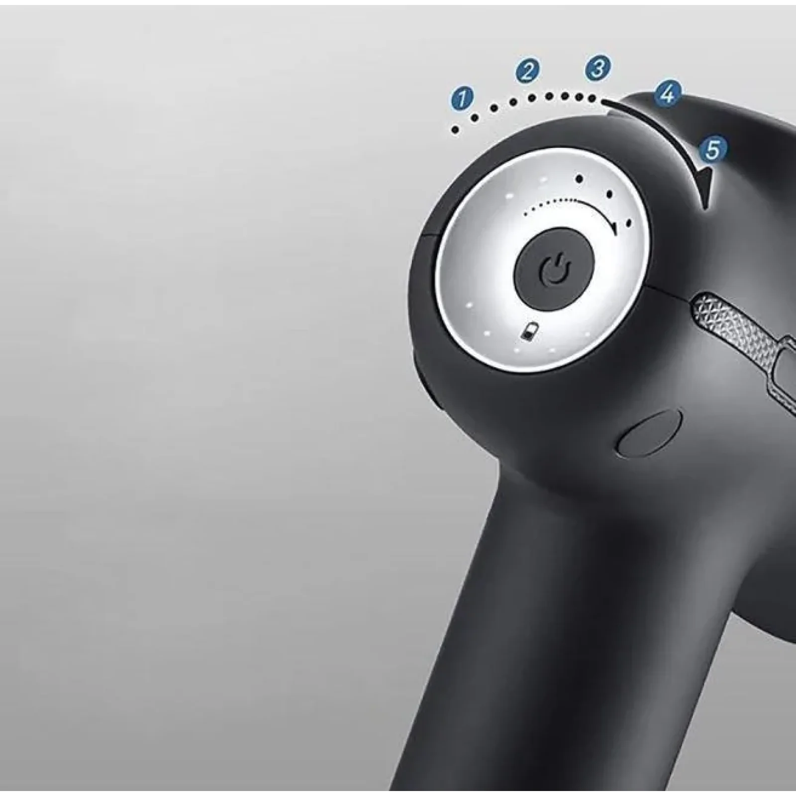 Масажер перкусійний ручний NAIPO Massage Gun для тіла без підігріву MGG-2103 UA