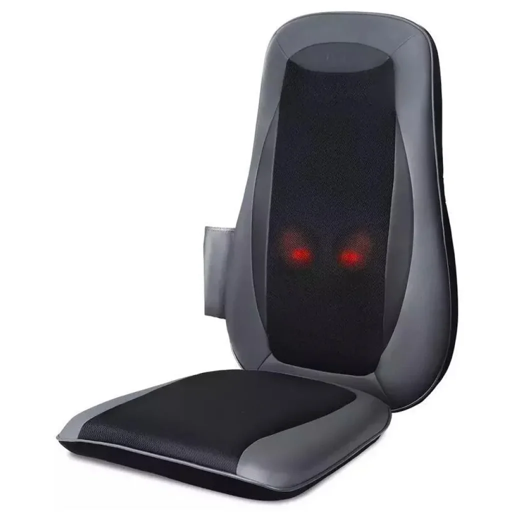 Масажна накидка на крісло NAIPO Neck & Back Massager з підігрівом, вібрацією та функцією масажу Шиатцу MGBK-2606H UA