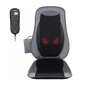 Масажна накидка на крісло NAIPO Neck & Back Massager з підігрівом, вібрацією та функцією масажу Шиатцу MGBK-2606H UA