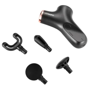 Масажер перкусійний ручний NAIPO new MINI Massage Gun для тіла без підігріву NP-MG01 UA