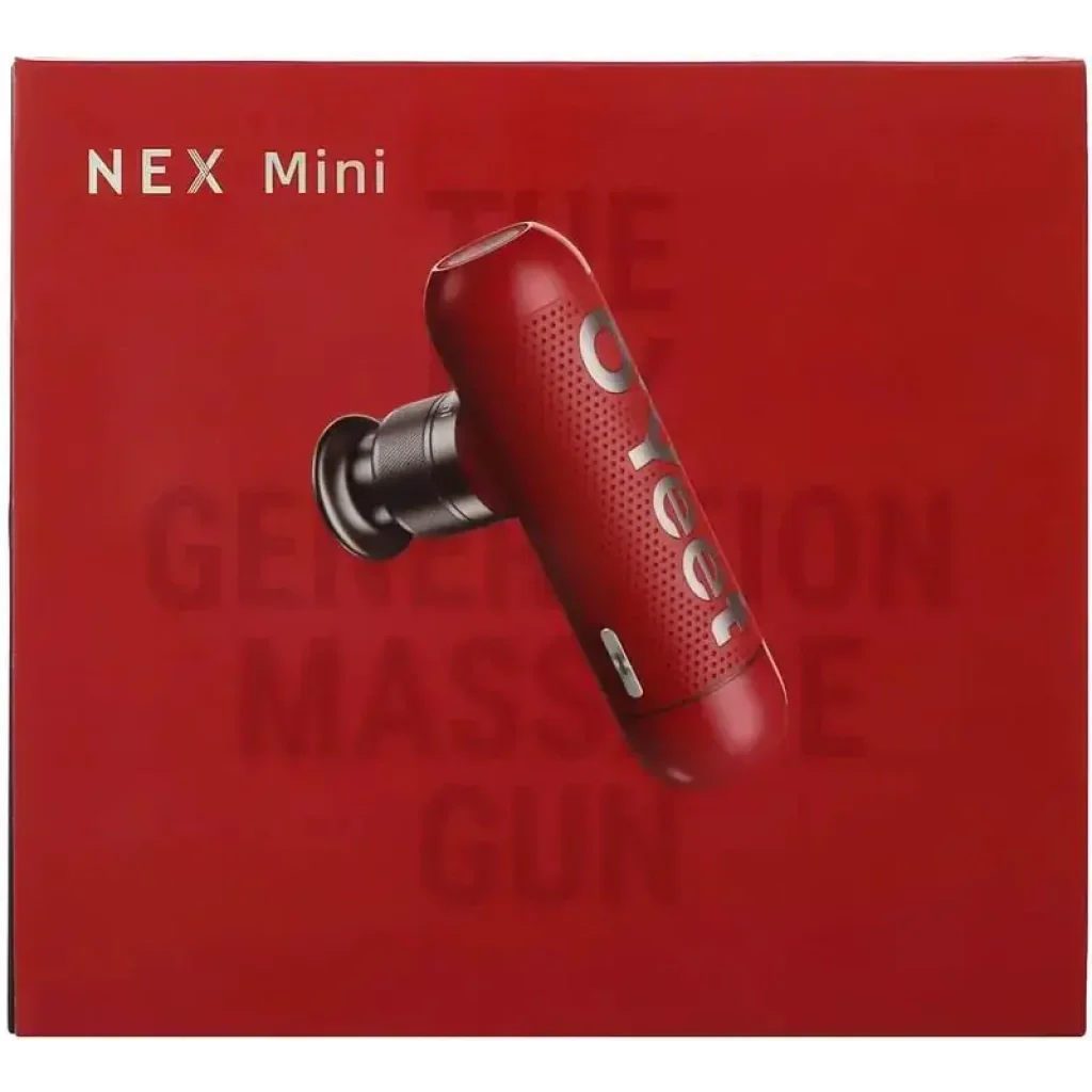 Перкусійний ручний масажер для тіла Oyeet NEX mini MG-M1 (Red) UA