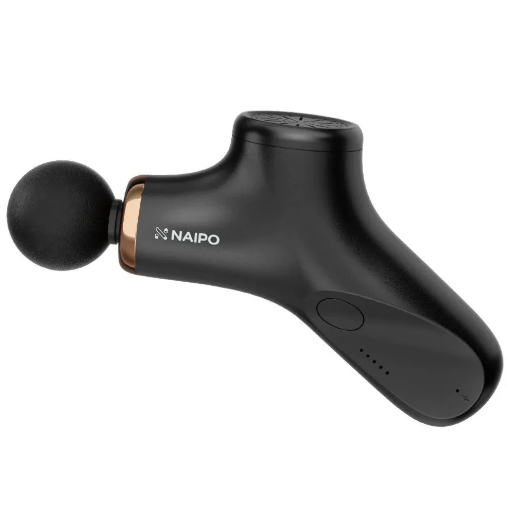 Масажер перкусійний ручний NAIPO new MINI Massage Gun для тіла без підігріву NP-MG01 UA