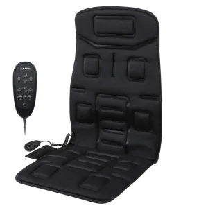 Масажна накидка на крісло NAIPO Portable Seat Cushion with Vibration and Heat з підігрівом та вібрацією (MGC-168) UA