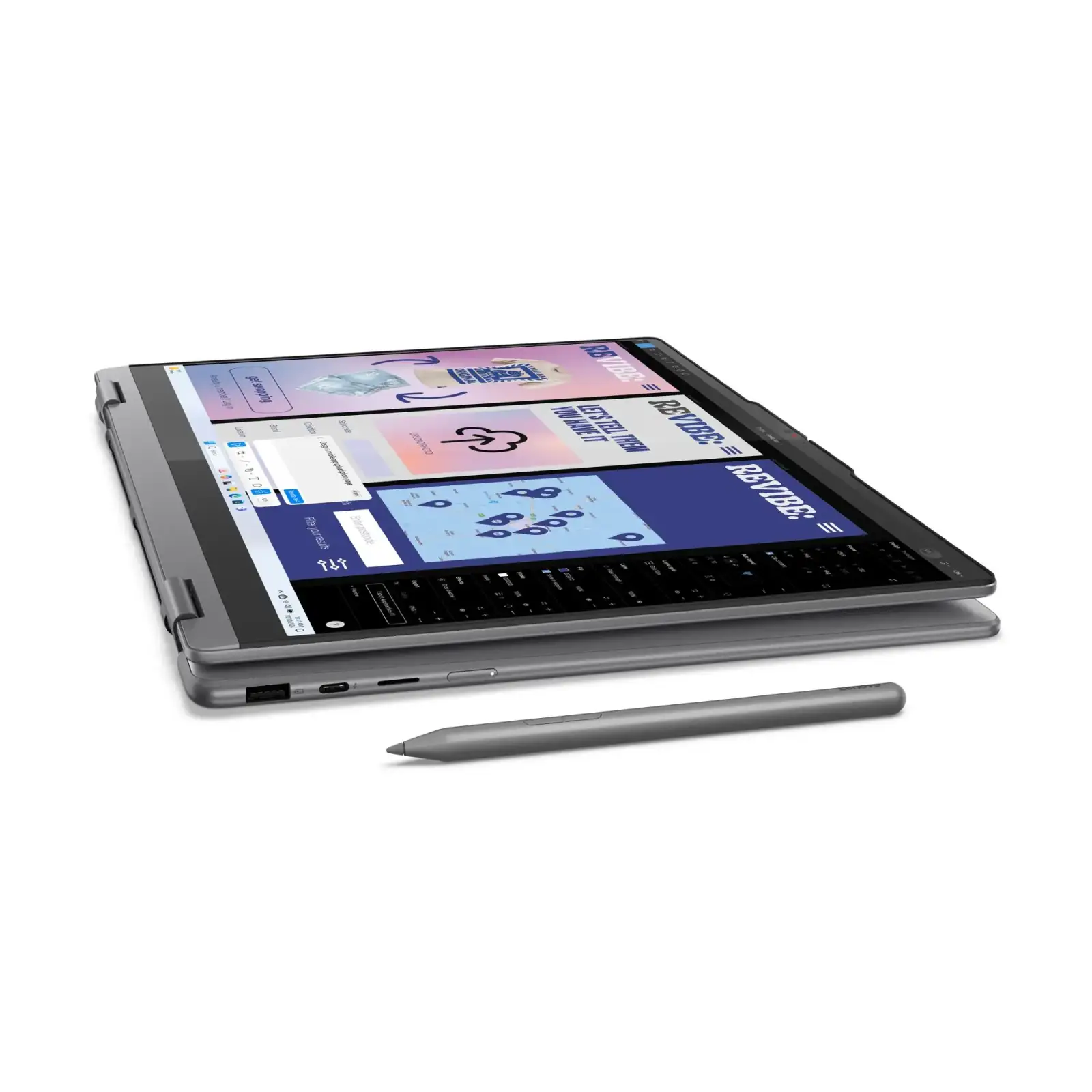 Ноутбук Lenovo Yoga 7 2-in-1 16ILL10 Luna Grey (83JT003LRA) UA