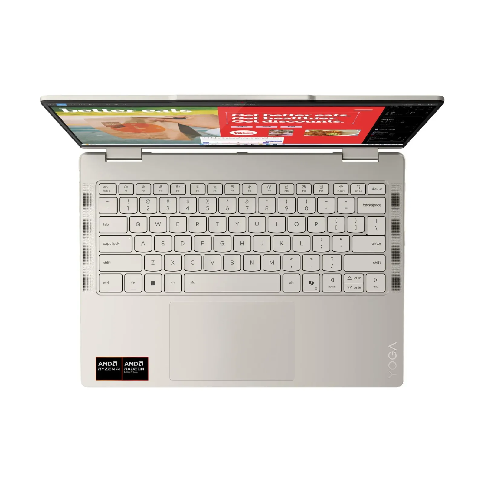 Ноутбук Lenovo Yoga 7 2-in-1 14AKP10 Seashell (83JR00AQRA) UA
