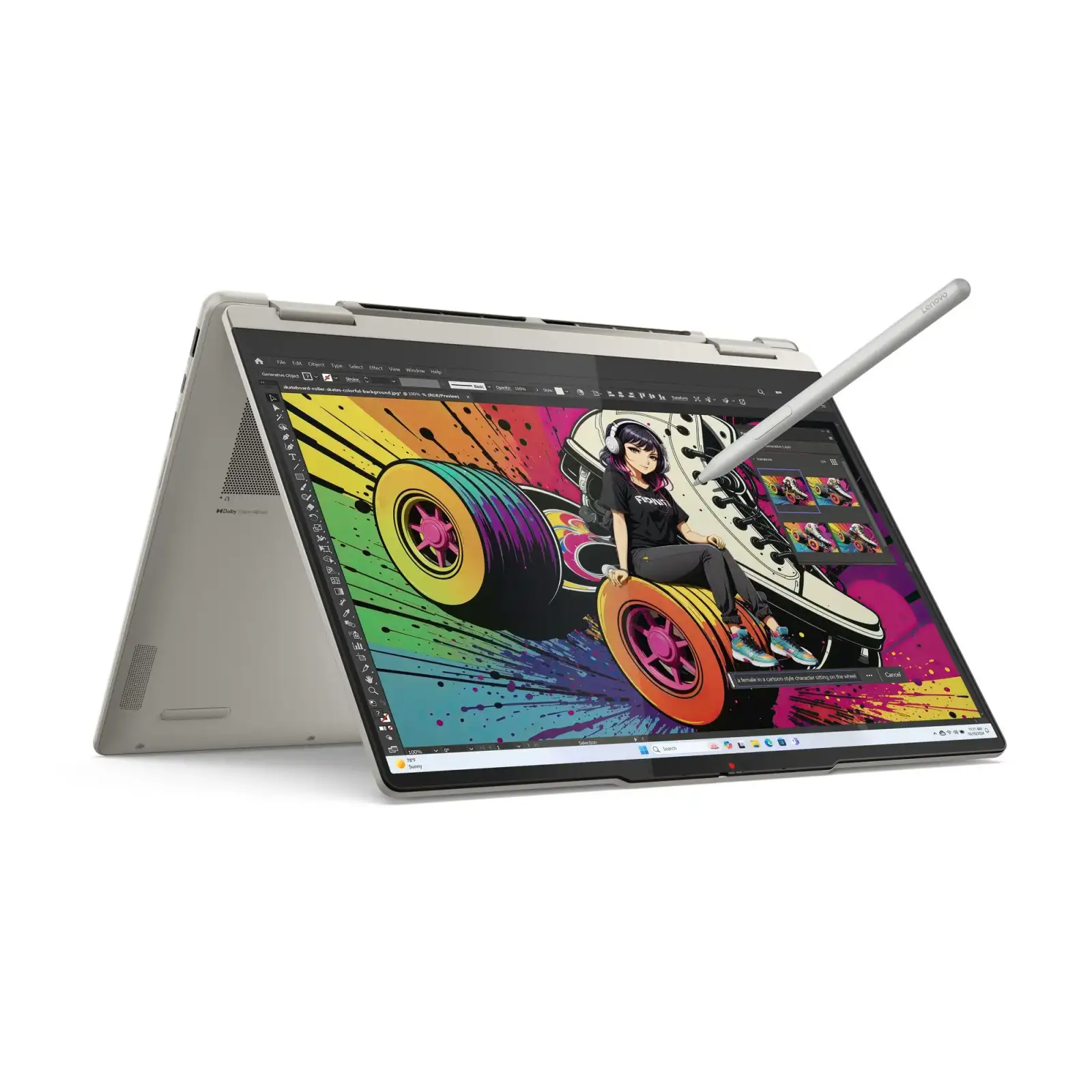Ноутбук Lenovo Yoga 7 2-in-1 14AKP10 Seashell (83JR00ARRA) UA