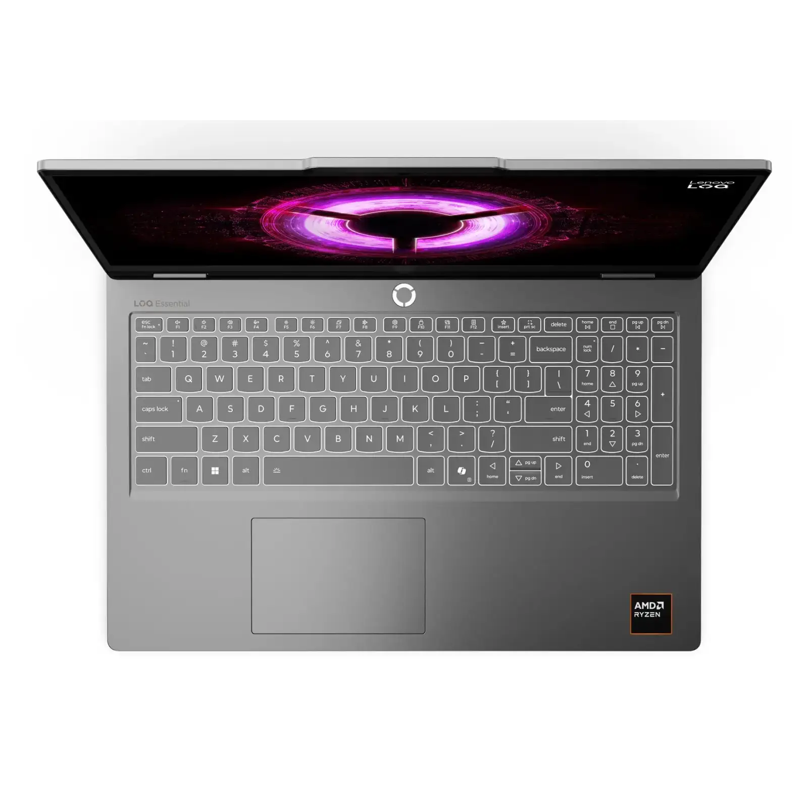 Ноутбук Lenovo LOQ Essential 15ARP11 Luna Grey (83VA000QRA) UA