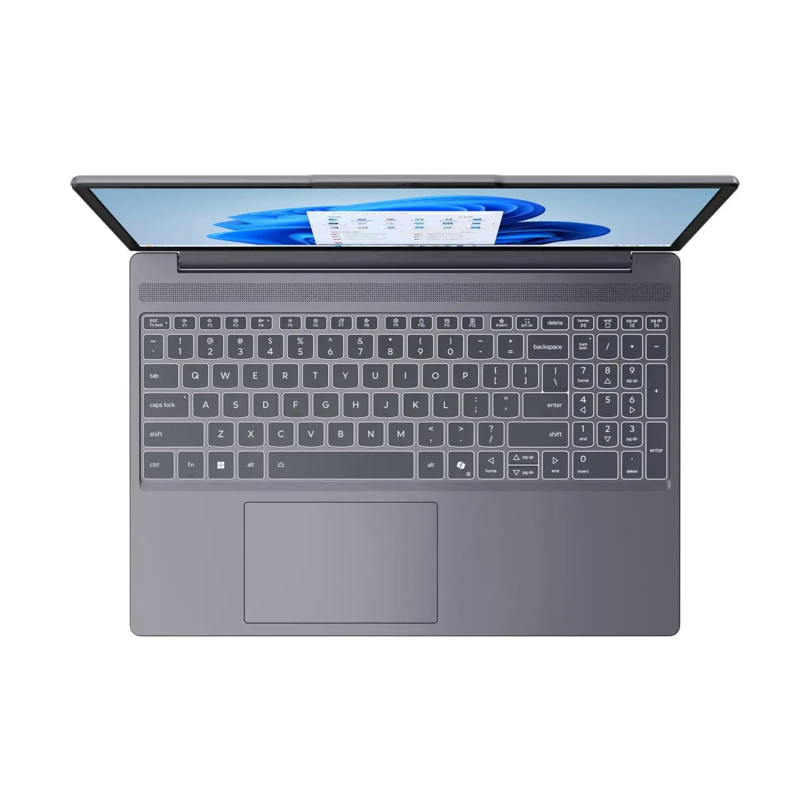 Ноутбук Lenovo ideapad Slim 3 15ARP10 Luna Grey (83K700TNRA) UA