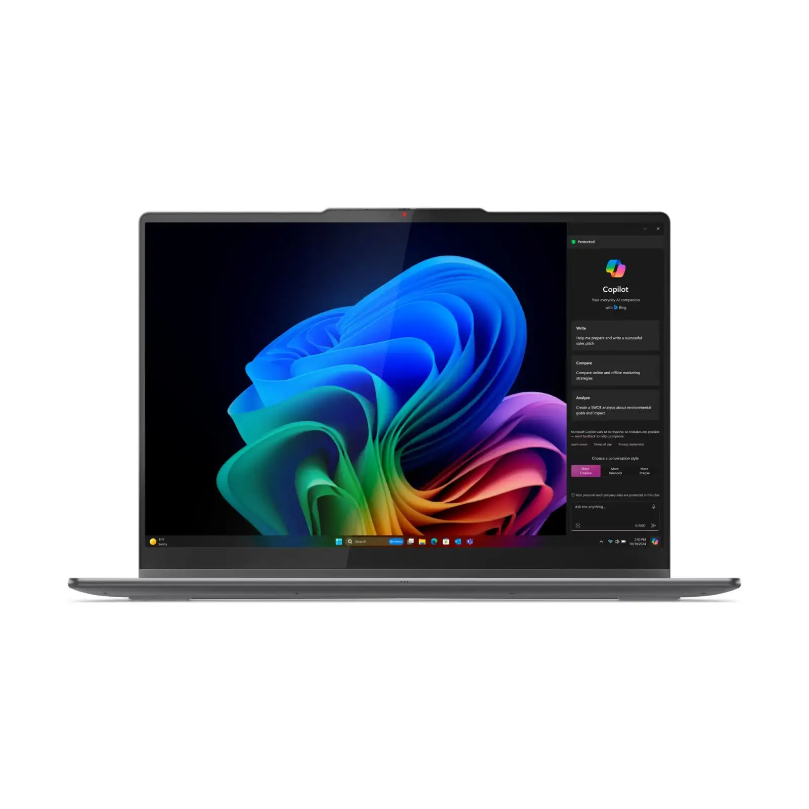 Ноутбук Lenovo Yoga 7 2-in-1 16ILL10 Luna Grey (83JT003LRA) UA
