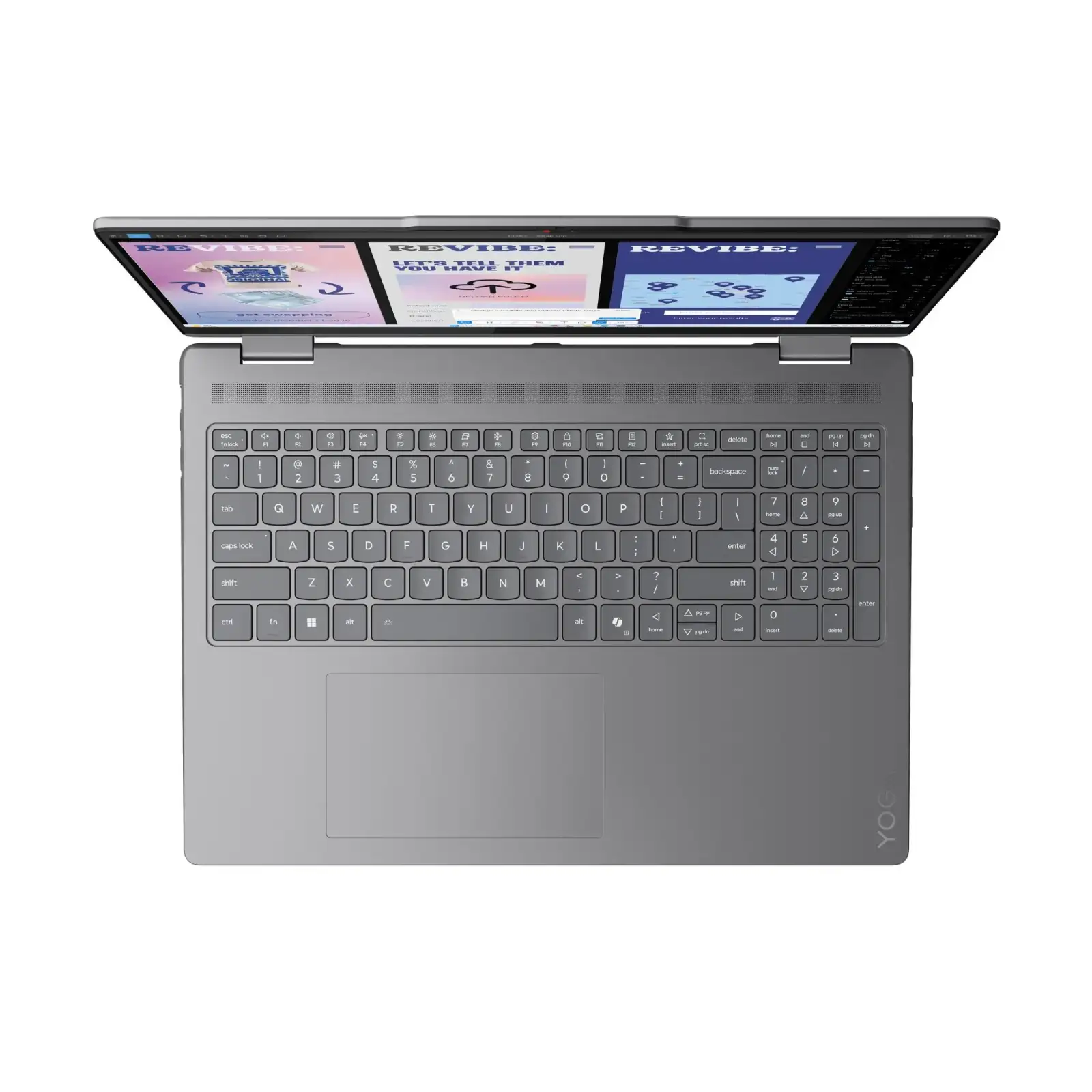 Ноутбук Lenovo Yoga 7 2-in-1 16ILL10 Luna Grey (83JT003LRA) UA
