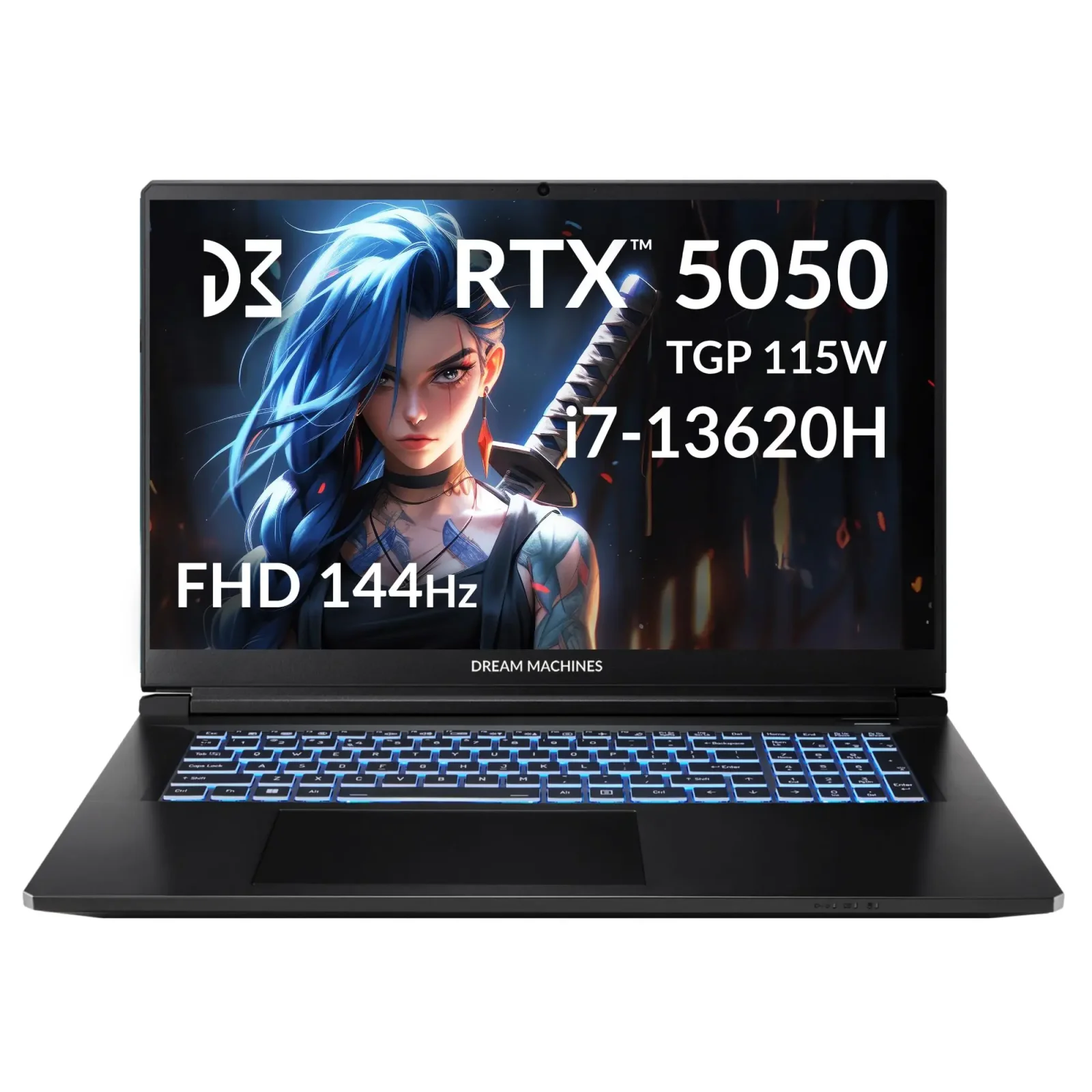 Ноутбук Dream Machines CI7-13620H 17