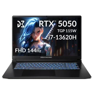 Ноутбук Dream Machines CI7-13620H 17" 32GB/2TB RG5050-17UA28 UA
