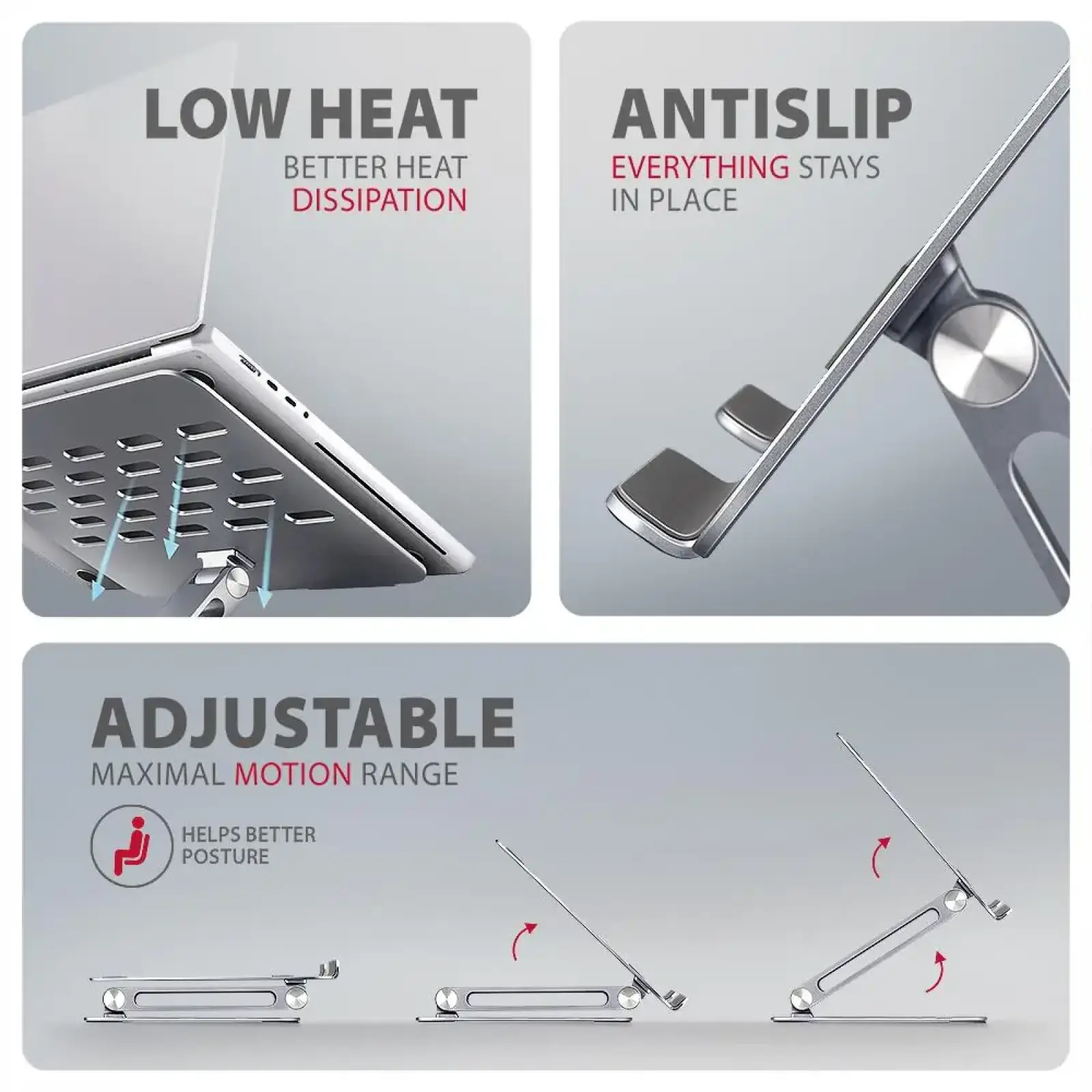 Підставка для ноутбуків AXAGON STND-LQ (розмір 10