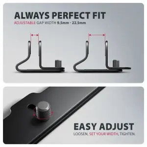 Вертикальна підставка для ноутбуків AXAGON STND-VB (розмір 10