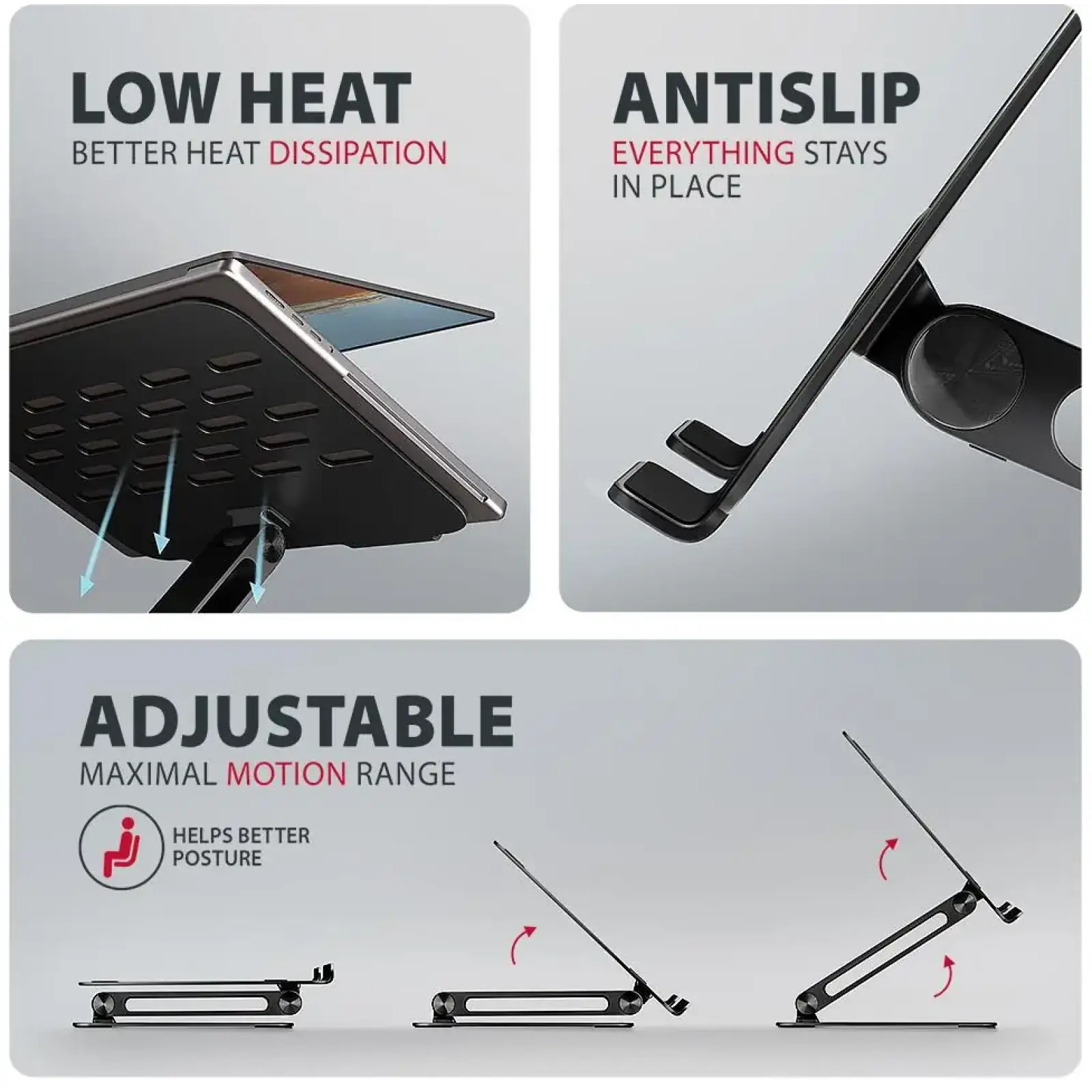 Підставка для ноутбуків AXAGON STND-LQB (розмір 10