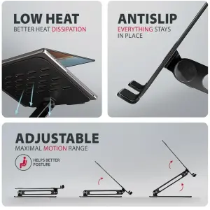 Підставка для ноутбуків AXAGON STND-LQB (розмір 10