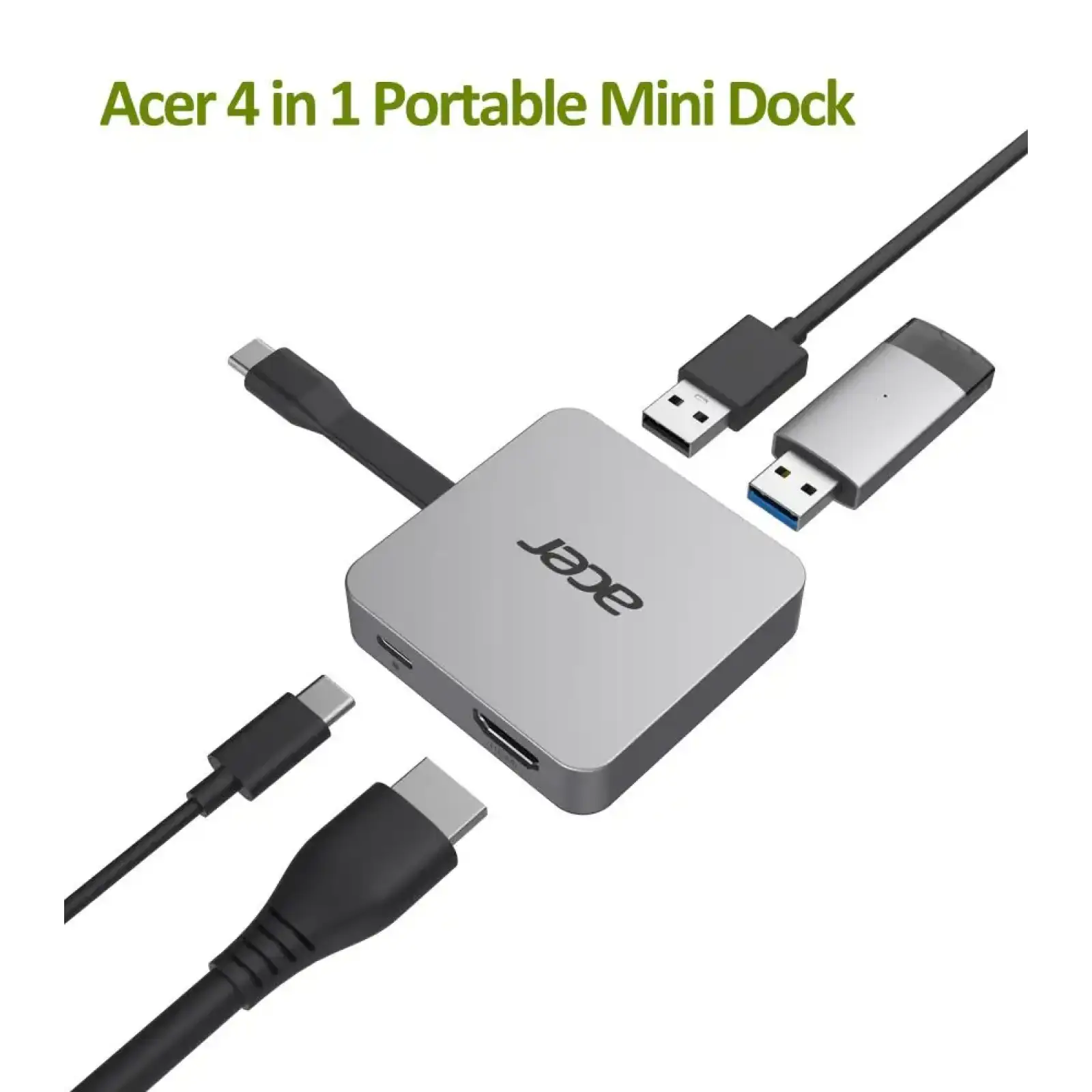 Док-станція 4IN1 HP.DSCAB.014 ACER UA
