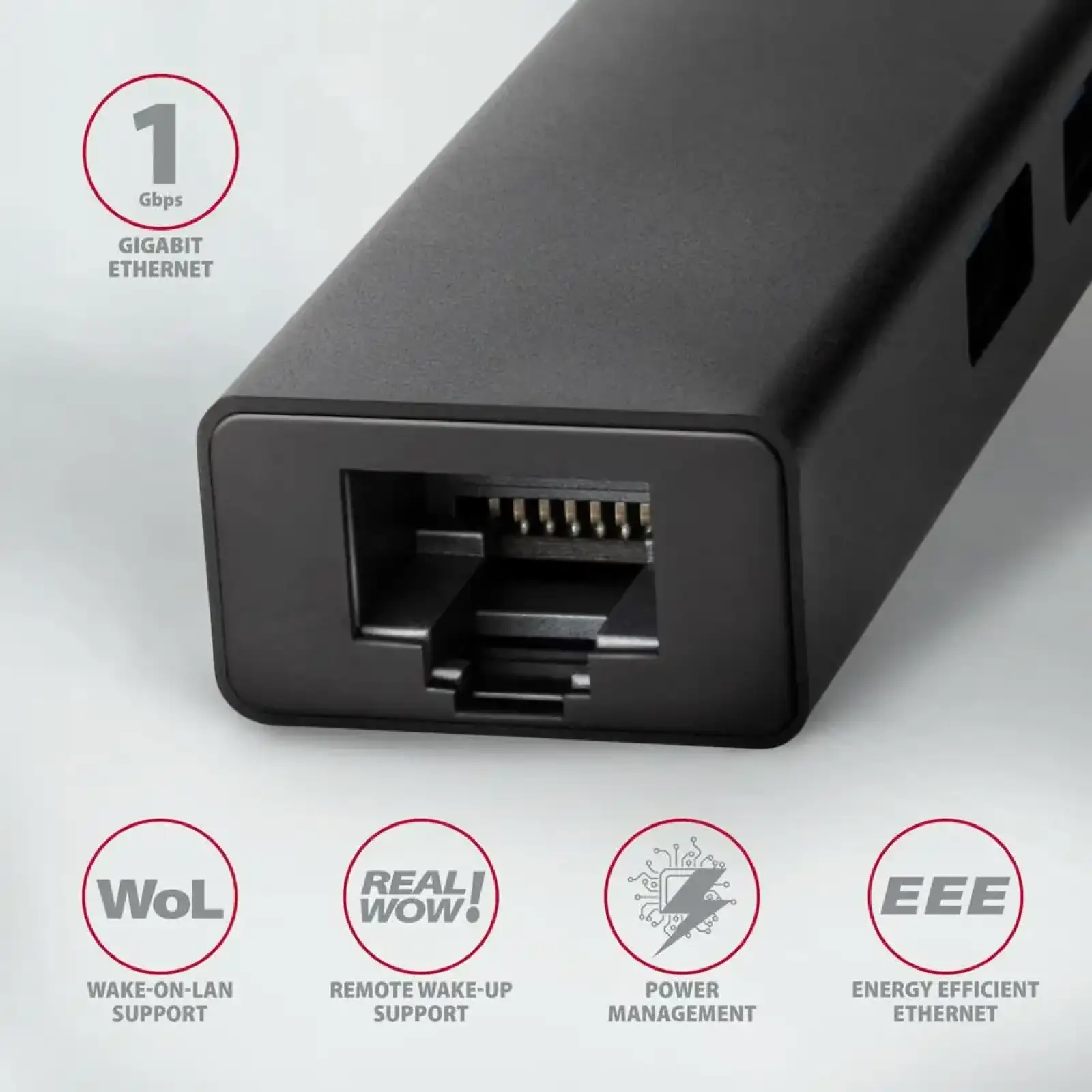 Хаб концентратор AXAGON HMC-GL3A SuperSpeed USB-C hub + gigabit LAN UA