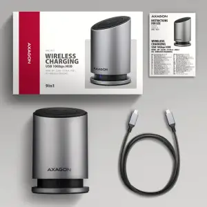 Концентратор USB-C 9IN1 WRL 0.6M HMC-WL9 AXAGON UA