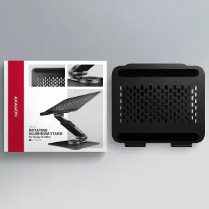Підставка для ноутбуків AXAGON STND-LR стійка з поворотом на 360° (розмір 10