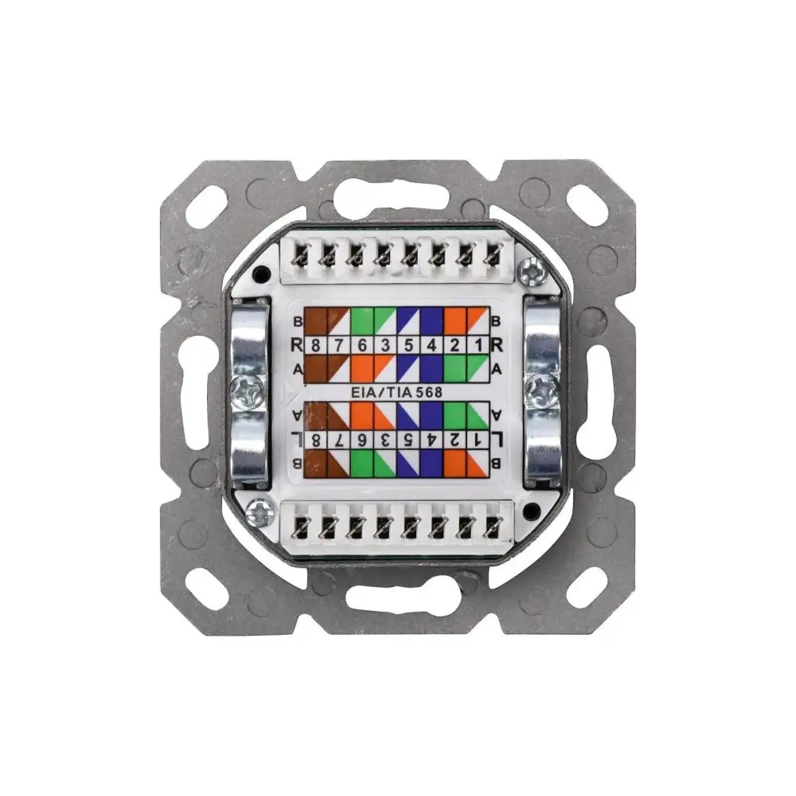 Розетка на два порта RJ45 CAT5E DN-9002-N DIGITUS by ASSMANN UA