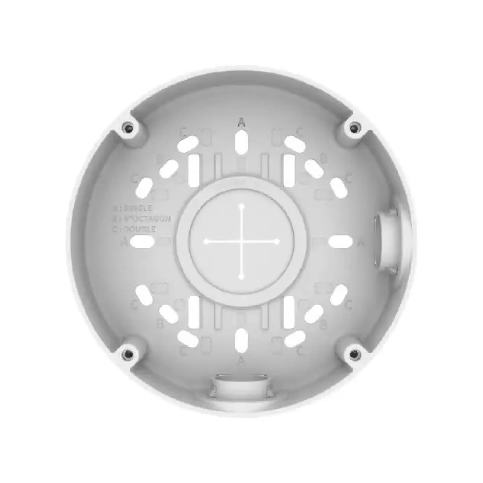 Монтажна коробка для циліндричної камери White SBO-140BW HANWHA VISION UA