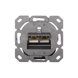 Розетка на два порта RJ45 CAT5E DN-9002-N DIGITUS by ASSMANN UA