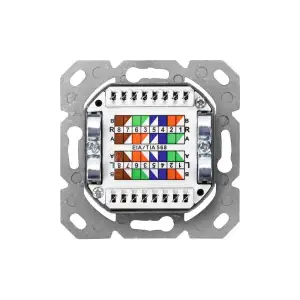 Розетка на два порта RJ45 CAT6 DN-9006-N DIGITUS by ASSMANN UA