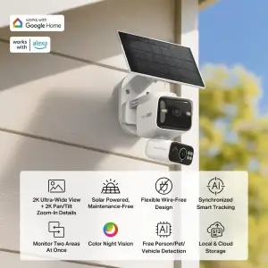 Камера відеоспостереження (комплект) TP-LINK Tapo C645D KIT UA