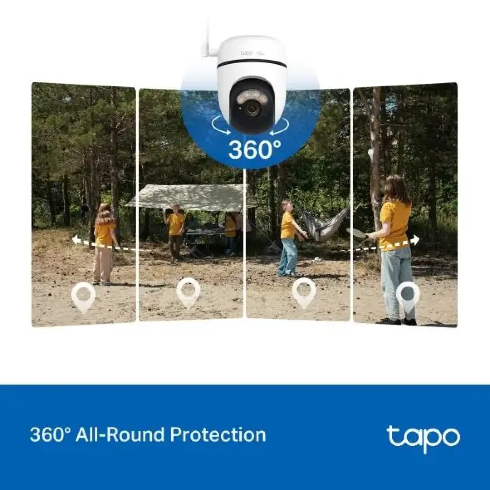 Камера відеоспостереження (комплект) TP-LINK Tapo C615G KIT UA