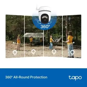 Камера відеоспостереження (комплект) TP-LINK Tapo C615G KIT UA