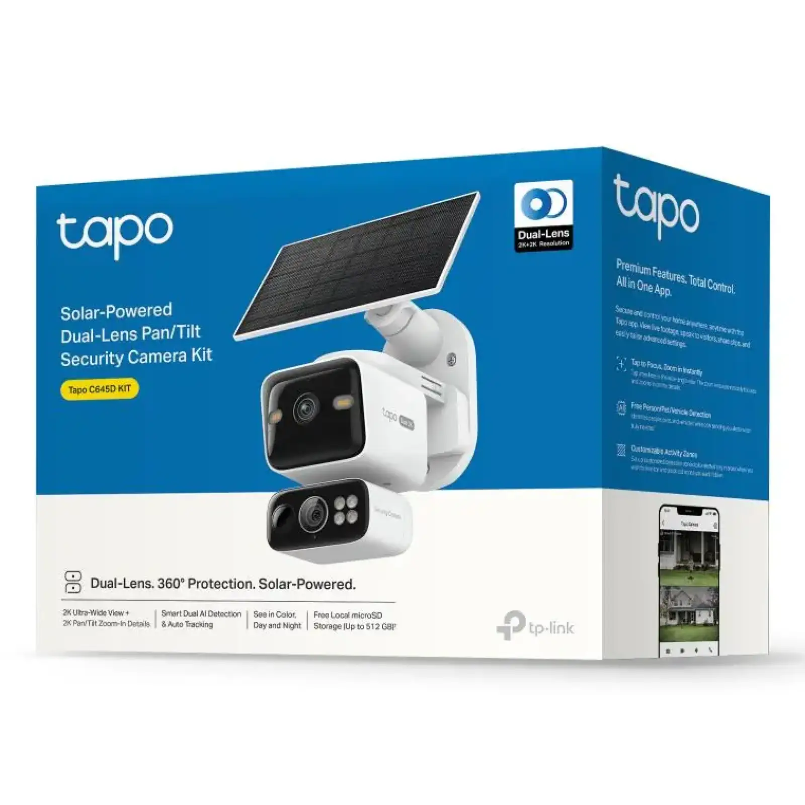 Камера відеоспостереження (комплект) TP-LINK Tapo C645D KIT UA