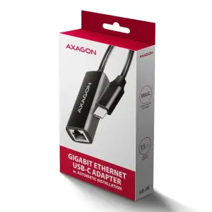 СЗУ AXAGON ADE-ARC USB-C 1 gigabit, чорний UA