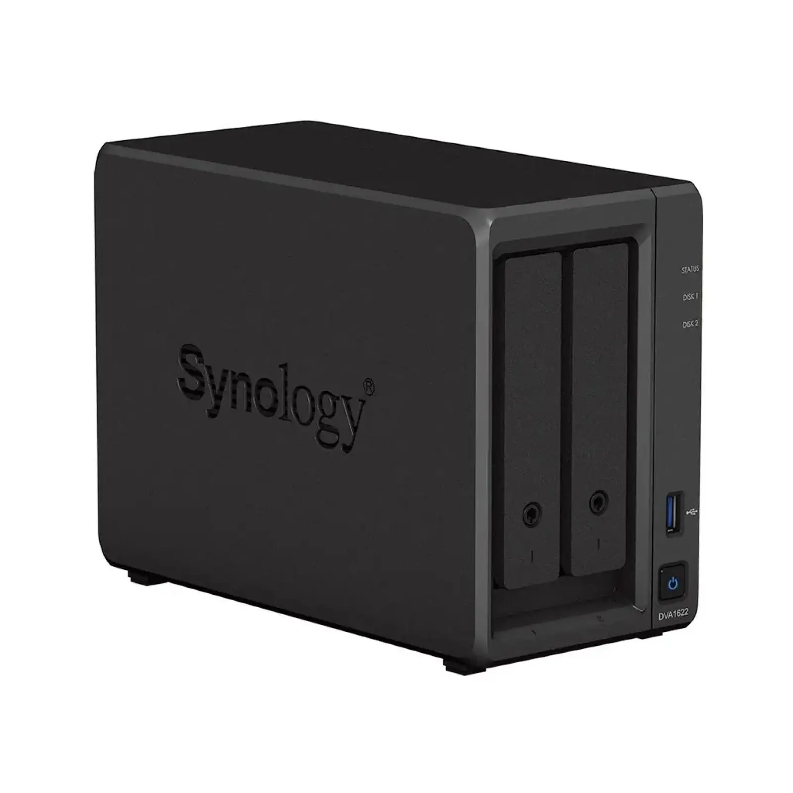 Система зберігання даних (мережевий відеореєстратор) Synology DVA1622 на 2 диски UA