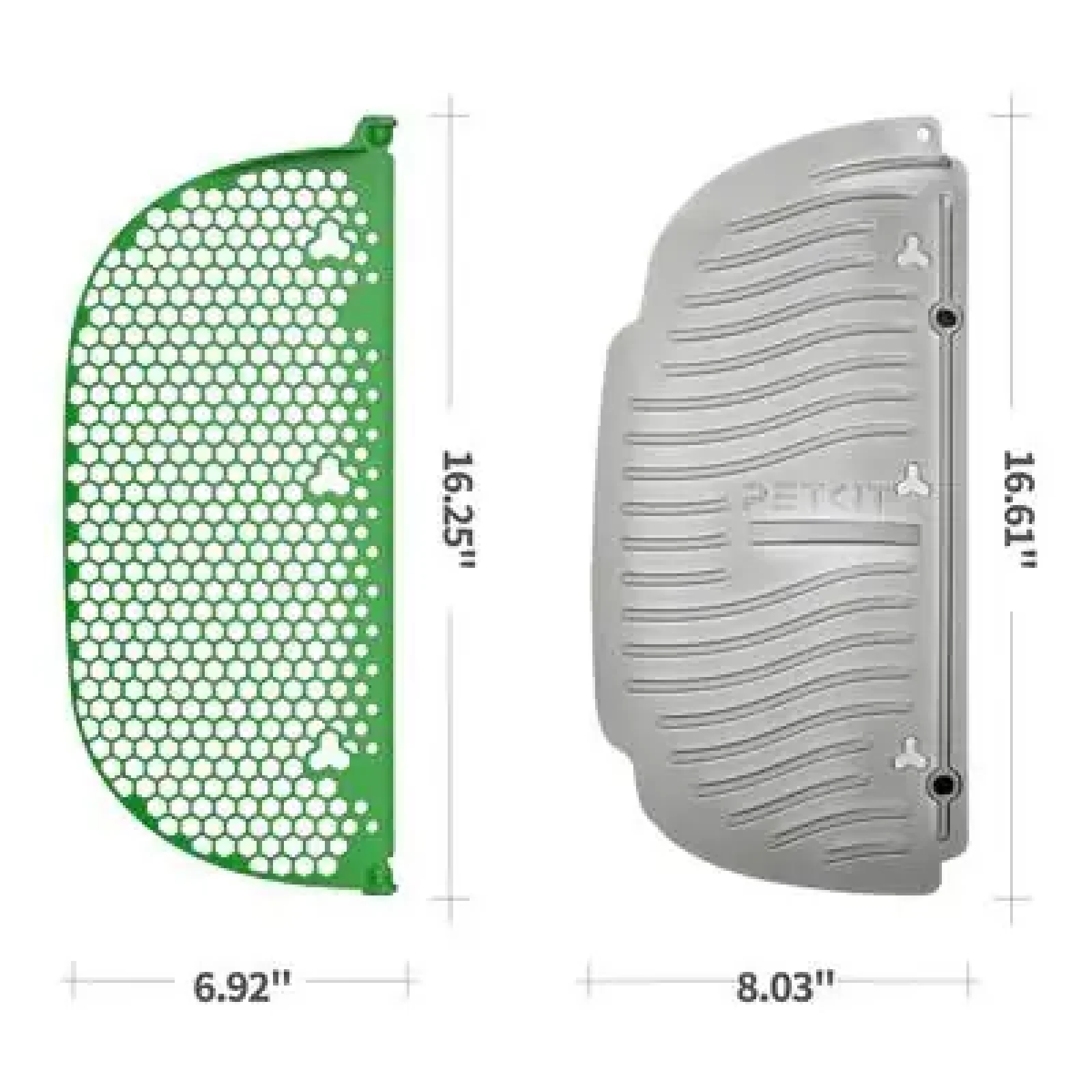Набір (2 шт) магнітних решіток для лотків PETKIT P99023 UA