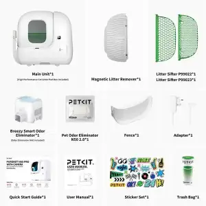 Смарт лоток PETKIT PUROBOT MAX PRO with cam self-clean P9904 UA