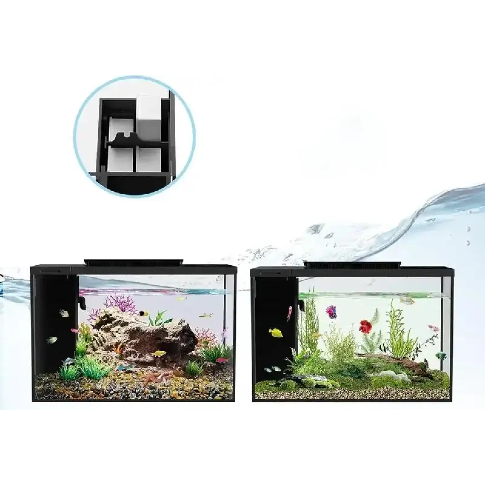 Змінні фільтри 4PCS E4210 для акваріумів ERAARK UA