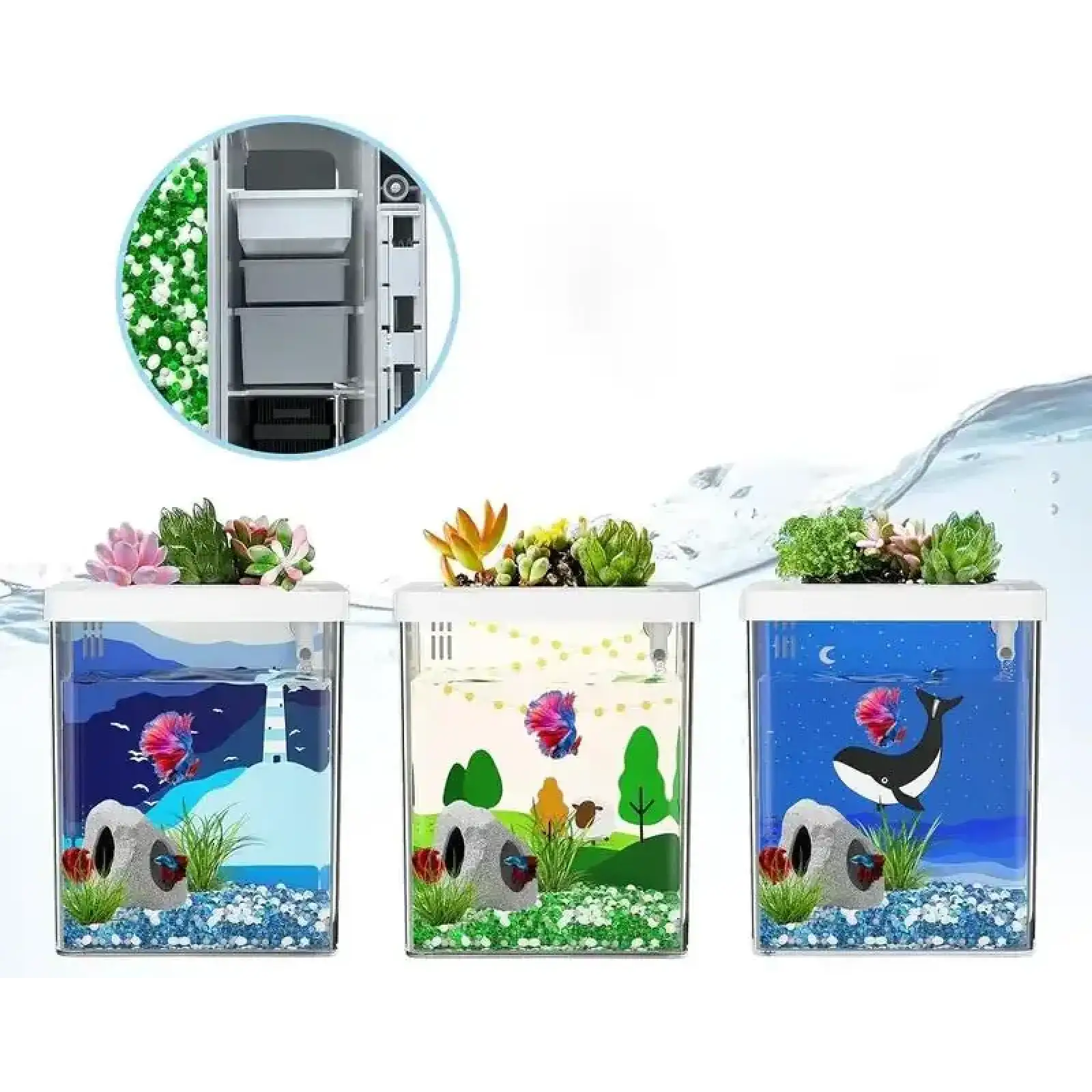 Змінні фільтри 4PCS E4210 для акваріумів ERAARK UA