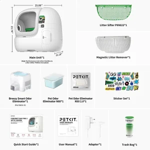 Смарт лоток PETKIT PUROBOT MAX PRO 2 P9904 (P9904 PRO2) UA