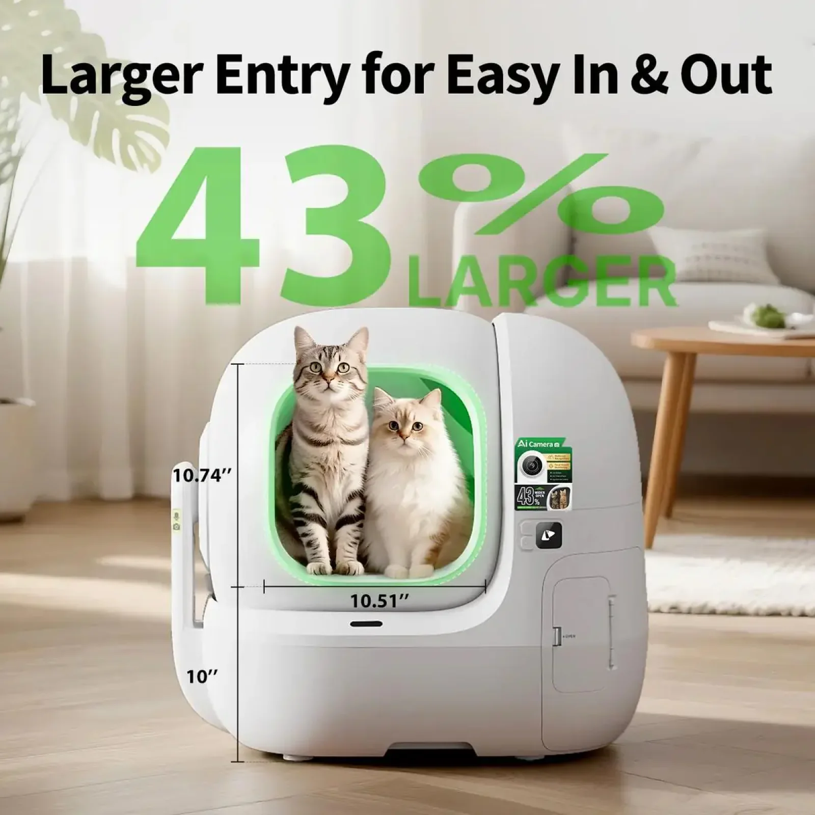 Смарт лоток PETKIT PUROBOT MAX PRO 2 P9904 (P9904 PRO2) UA